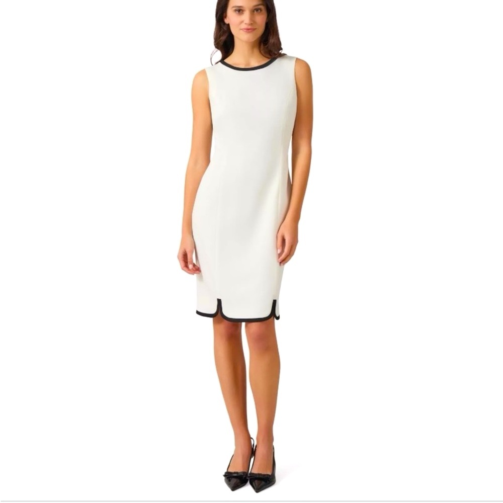 Brand New, Kasper White Sheath Dress 12
